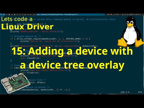 Let's code a Linux Driver - 15: Adding a device with a device tree overlay
