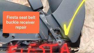 Ford fiesta mk7 seat belt buckle repair 💚💥