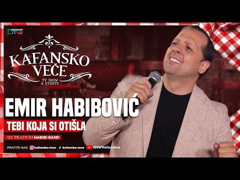 EMIR HABIBOVIC - TEBI KOJA SI OTISLA | UZIVO | HABIBI BAND | 2025 | KAFANSKO VECE