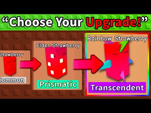 Our FIRST LOOK At Upgrading Seeds In Grow a Garden..