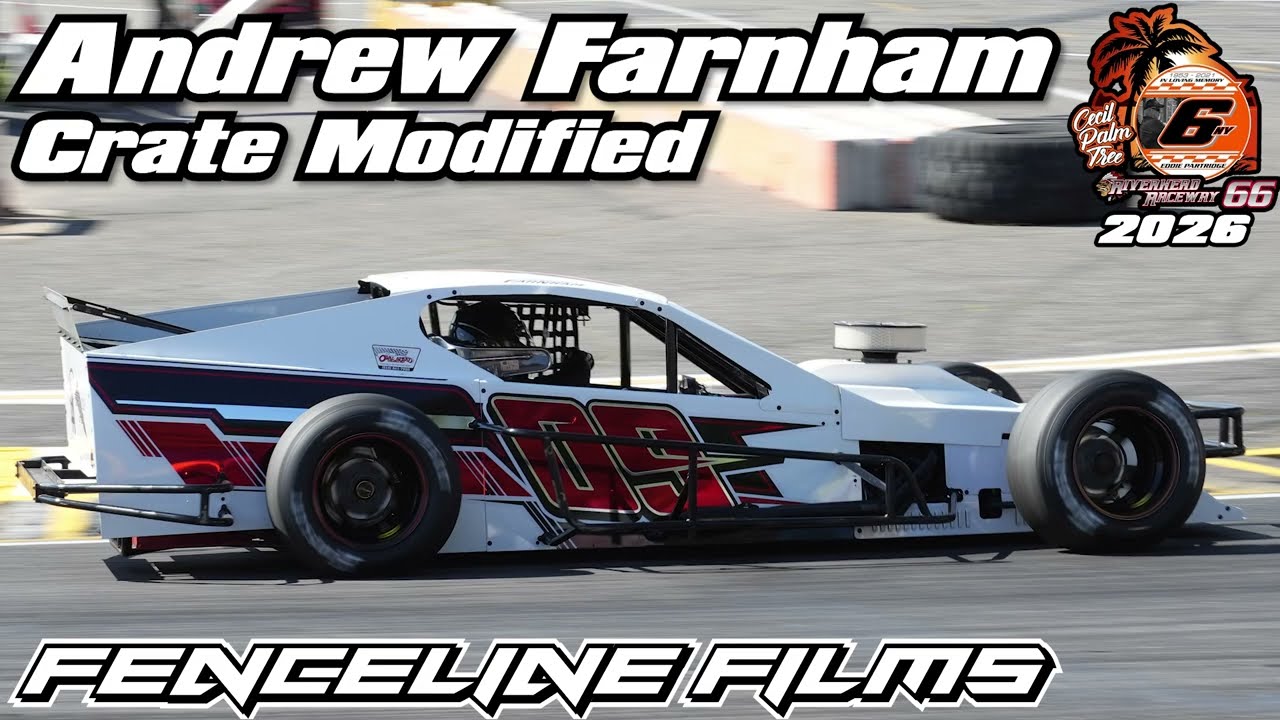 Andrew Farnham Crate Modified at Riverhead Raceway