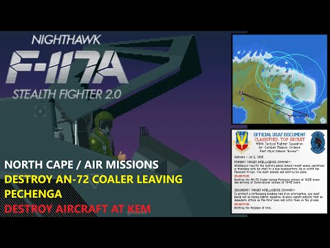 F-117 Stealth Fighter 2.0 • North Cape / Air-Air Mission