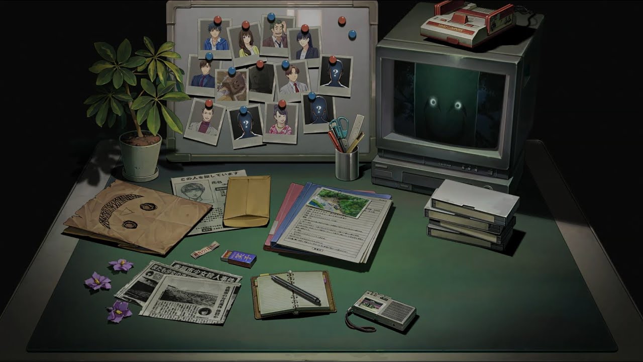 Untangle the mystery trailer of Emio – The Smiling Man: Famicom Detective Club teaser