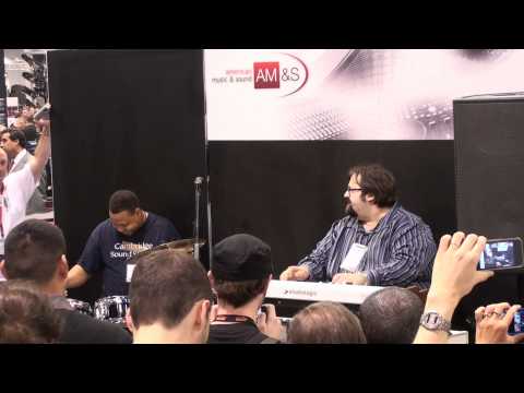 Joey DeFrancesco and Byron Landham jam at NAMM 2011