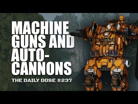 Machine Guns and Autocannons Jagermech Build - Mechwarrior Online The Daily Dose #237