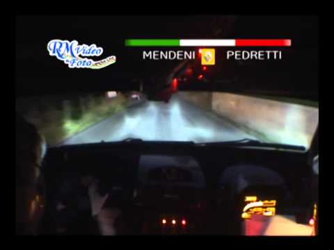 1° RONDE ACI BRESCIA 2011 ON BOARD CAMERA MENDENI - PEDRETTI