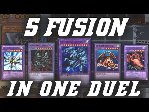 Yu Gi Oh! Power of Chaos - 5 FUSION SUMMON IN ONE DUEL