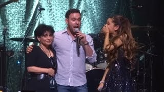 Ariana Grande - &quot;Piano&quot; [Ariana finds out her album is #1] (Live in Los Angeles 9-9-13)