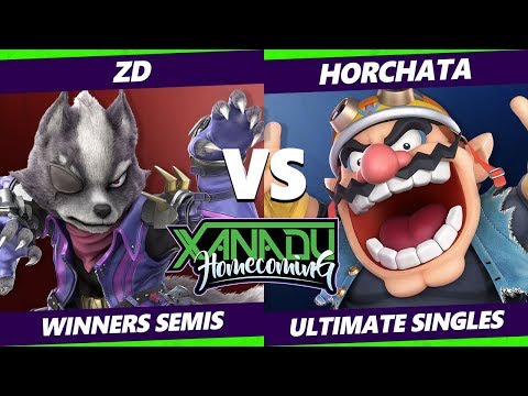 Xanadu Homecoming Winners Semis - Horchata (Wario) Vs. ZD (Wolf) Smash Ultimate - SSBU