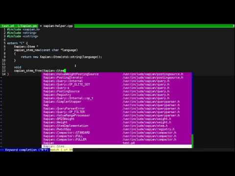 Perl 6 NativeCall Screencast
