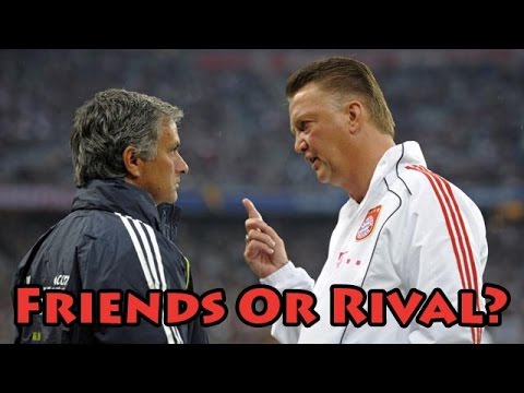 Jose Mourinho & Louis Van Gaal - 10 Moments when they were together!
