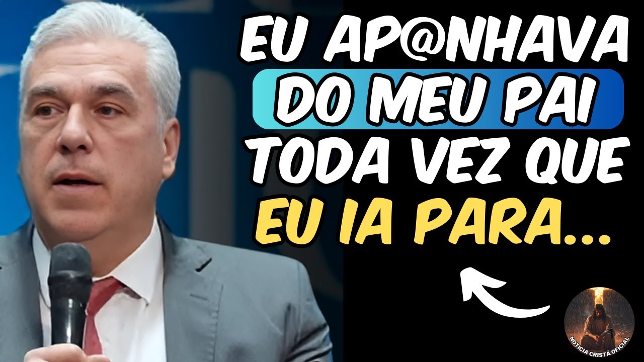 1️⃣Testemunho do Pastor Pr. Wanderley Carceliano, Todo culto eu Apanhava do meu Pai por ir a Igreja🔥
