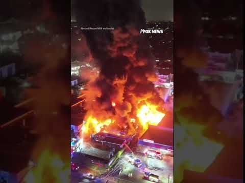 WATCH: Fireball ERUPTS at Sydney waste facility #shorts #australia #news #fire #viral #world