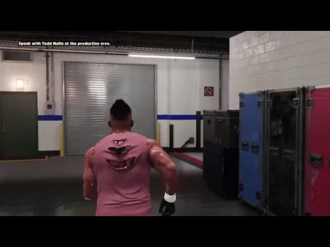 WWE2k18 Myplayer Career