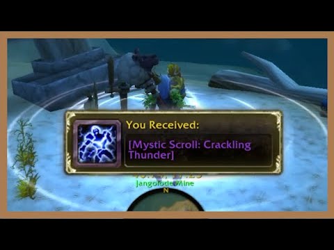 how to get CRACKLING THUNDER in warcraft reborn - ascension bronzebeard! #ALLIANCE #1