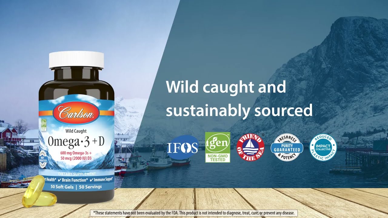 Omega-3 + D