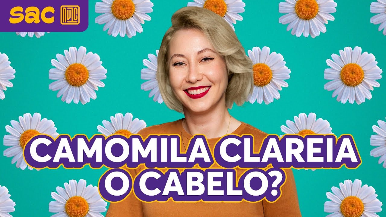 Cosméticos e chá de camomila: clareia ou é mito?