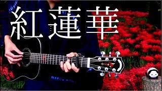  - 【TAB】鬼滅の刃 OP 「紅蓮華」アコギで弾いてみた "Gurenge" on Guitar by Osamuraisan (short)