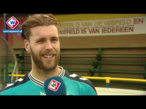 Reactie FC Lisse-keeper Brian van der Werff na het duel tegen ODIN '59
