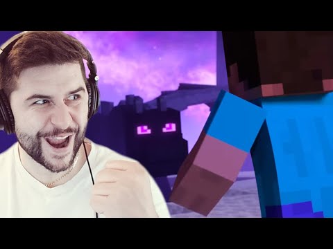 REACTING TO DRAGON EGG THE STORM! ALEX & STEVE MOVIE! Minecraft Animation Life