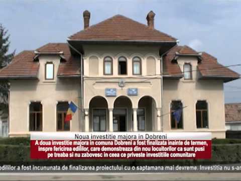 Dobreni- investitie extrem de necesara, dusa la bun sfarsit