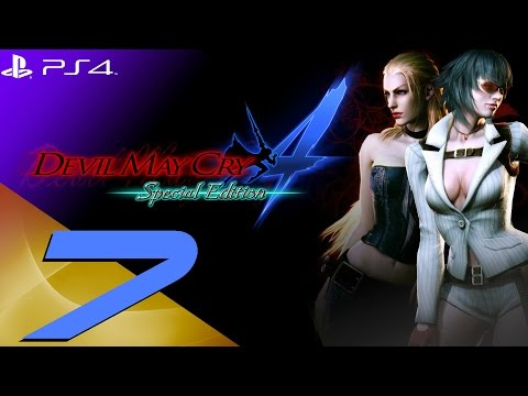 Devil May Cry 4 Special Edition - Lady & Trish Walkthrough Part 7 - Echidna Boss [1080p 60fps]