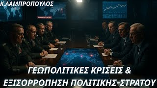 Κωνσταντίνος Λαμπρόπουλος: Γεωπολιτικές κρίσεις & διεργασίες πολιτικής-στρατού σε κομβικές χώρες