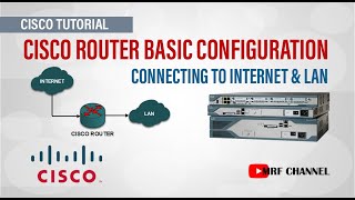Cisco Router Basic Configuration - Connecting Internet & LAN Network