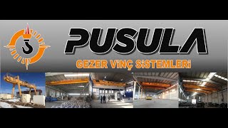 Pusula Vinç 10 Tonluk Tavan Vinci Kurulumu