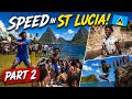 IShowSpeed In St Lucia Pt2 Daren SAMMY Cliff Diving Soufrière VOLCANO