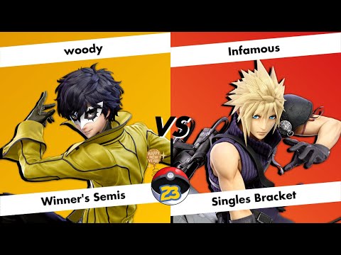Central Colosseum 23 - Winner's Semis - woody (Joker) vs Infamous (Sephiroth, Cloud)