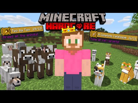 Becoming The Animal king In Hardcore Minecraft!
