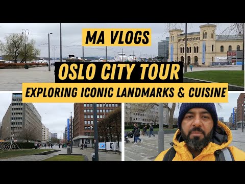 Oslo City Tour Day 1 Vlog | Exploring Iconic Landmarks and Cuisine | MA Travel Vlogs
