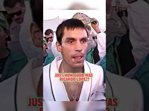 Just how good was Ricardo Lopez? #shorts #boxing