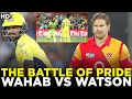 Wahab Riaz Vs Shane Watson The Battle Of Pride HBL PSL 2017 MB2A