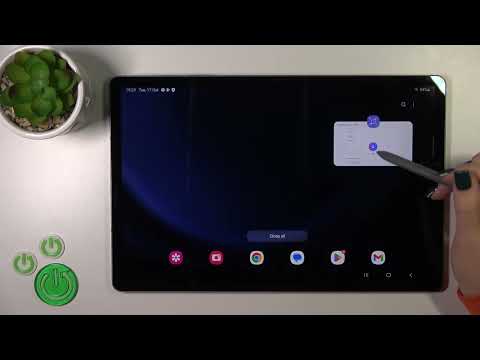 How to Control Screen Touches in Screen Recording on SAMSUNG Galaxy Tab S9 FE+