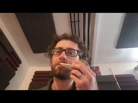 Mouth harp test with "hand relax"