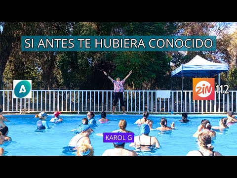 KAROL G - Si Antes Te Hubiera Conocido | ZIN 112 | Coreografia de Aqua Zumba