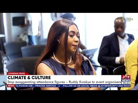 Stop exaggerating attendance figures - Ruddy Kwakye to event organisers