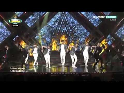 120612 A-JAX -- ONE 4 U @ MBC Show Champion ! [BackStage & Live]