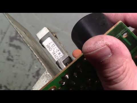 25" K7000 Arcade Monitor Chassis Repair - Works But Has Bad Caps