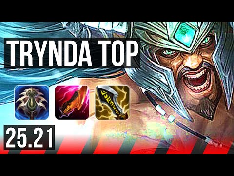 TRYNDAMERE vs YONE (TOP) | 7 solo kills, 44k DMG, 13/3/9, Godlike | NA Master | 25.21