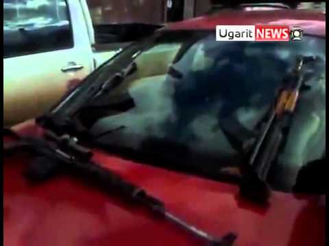 غنائم كتيبة ذو النورين بعد السيطرة على مقرات النظام في حمص