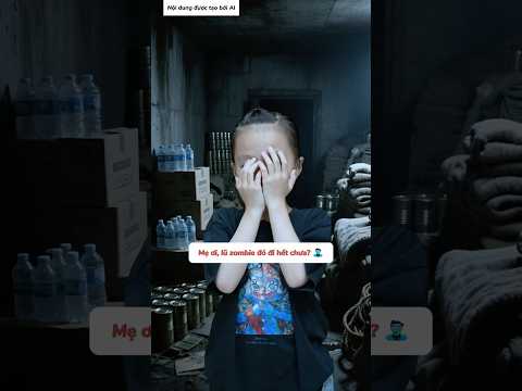 Tầng hầm chống zombie của bố đã phát huy tác dụng🧟‍♀️💕❤️ #cute