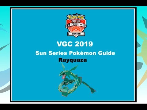 Rayquaza: VGC 19 Pokémon Ultra Sun and Ultra Moon Sun Series Guide
