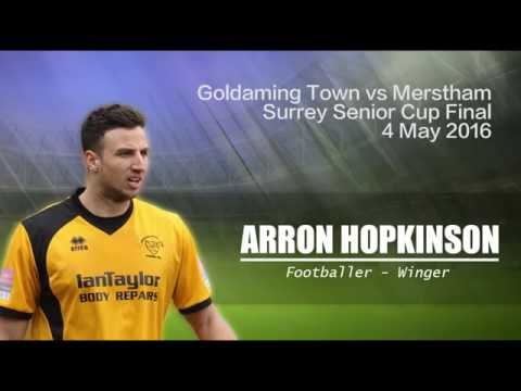 Arron Hopkinson - Godalming vs Merstham (Surrey Senior Cup) Highlights