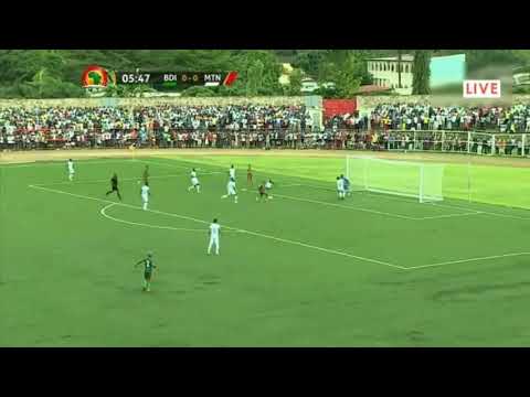 Burundi vs Mauritanie: tick tack Diagonal , Saïdi Ntibazonkiza
