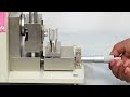 High-Precision Motorized Notch Cutter by International Equipments | for Impact Testing Preparation