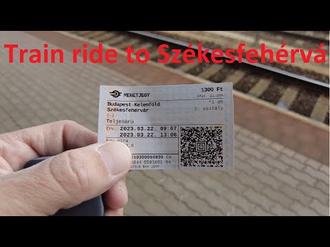 Train ride to Székesfehérvá.  No stand alone seats just cabins...   - Székesfehérvár Hungary - ECTV