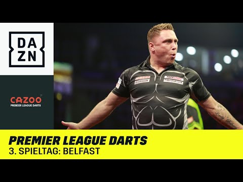 Irre Neun-Darter-Show! Price schreibt Geschichte: Premier League Darts - 3. Spieltag: Belfast | DAZN